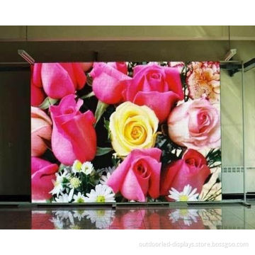 High Brightness Led Display Advertising Signboard , Rgb P4 Rental Led Video Wall